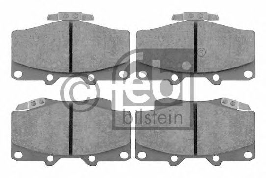 Тормозные колодки FEBI BILSTEIN 16537