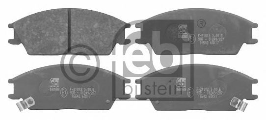 Тормозные колодки FEBI BILSTEIN 16542