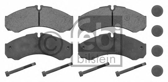Тормозные колодки FEBI BILSTEIN 16704