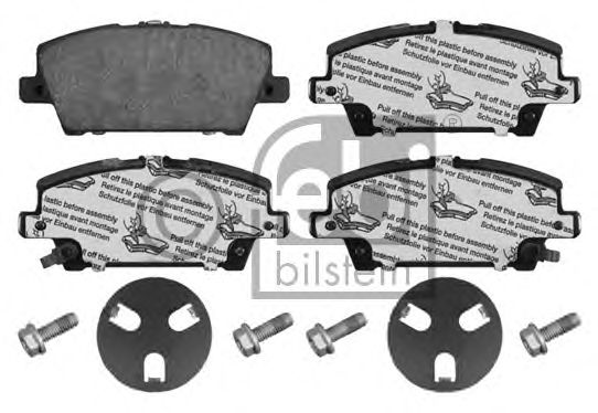 Тормозные колодки FEBI BILSTEIN 16802