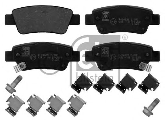 Тормозные колодки FEBI BILSTEIN 16805