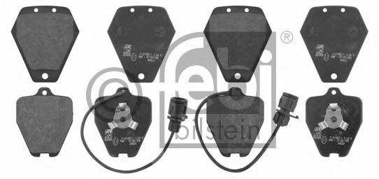 Тормозные колодки FEBI BILSTEIN 16999