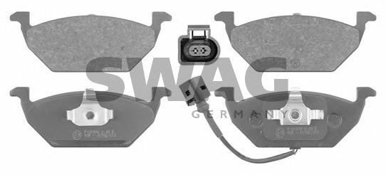 Гальмівні колодки SWAG 30 91 6332