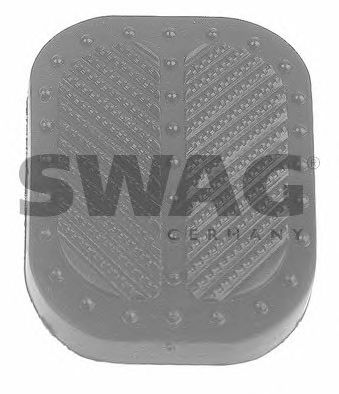 Накладка на педаль тормоза/сцепления SWAG 70 91 0918