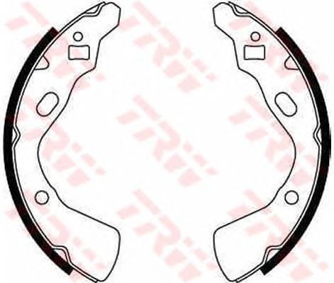 Тормозные колодки TRW GS8519