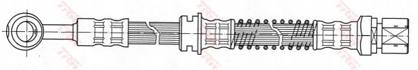 Тормозной шланг TRW PHD421