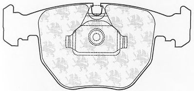Тормозные колодки QH International BP1052