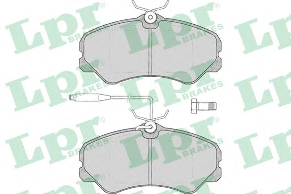 Тормозные колодки LPR 05P011