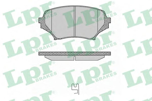 Тормозные колодки LPR 05P1378