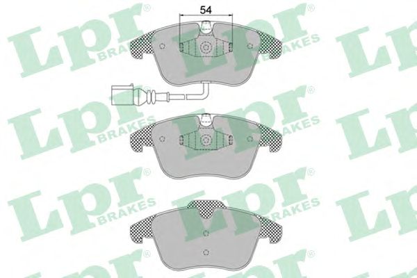 Тормозные колодки LPR 05P1392