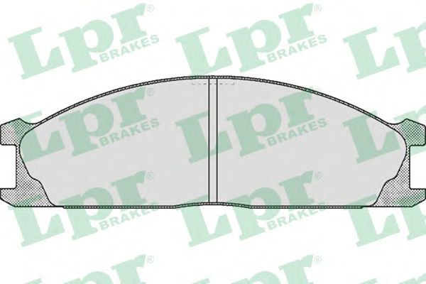 Тормозные колодки LPR 05P379
