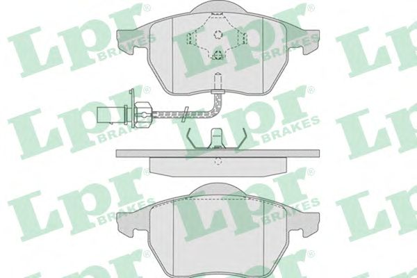 Тормозные колодки LPR 05P790
