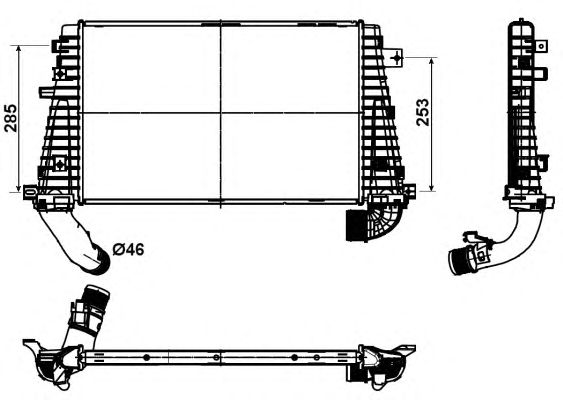 Интеркулер NRF 30302