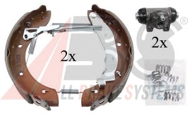 Тормозные колодки A.B.S. 111417