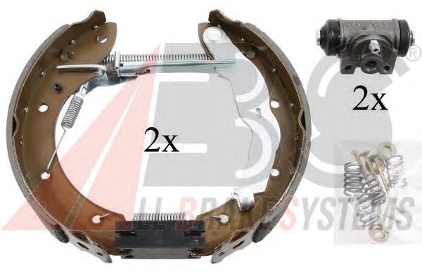 Тормозные колодки A.B.S. 111418