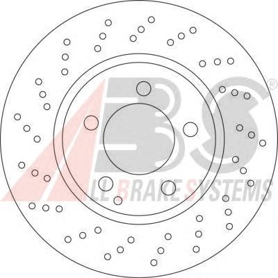 Гальмівний диск A.B.S. 17110