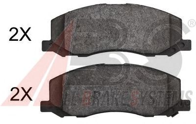 Гальмівні колодки A.B.S. 37761