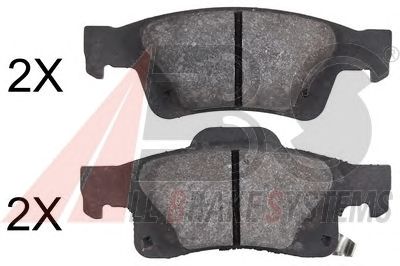 Тормозные колодки A.B.S. 37860