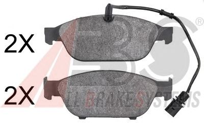 Тормозные колодки A.B.S. 37864