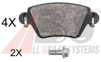 Тормозные колодки A.B.S. 37897