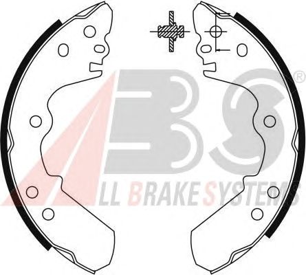 Тормозные колодки A.B.S. 8933