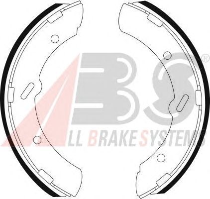 Тормозные колодки A.B.S. 9009