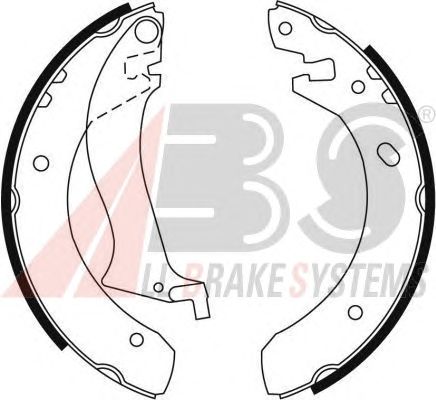 Тормозные колодки A.B.S. 9055