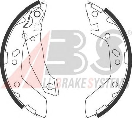 Тормозные колодки A.B.S. 9148