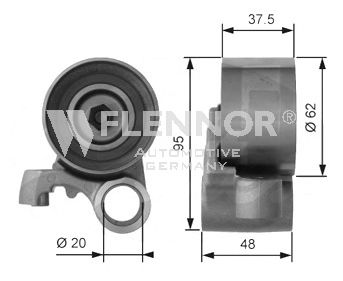 Натяжной ролик ремня ГРМ FLENNOR FS99295