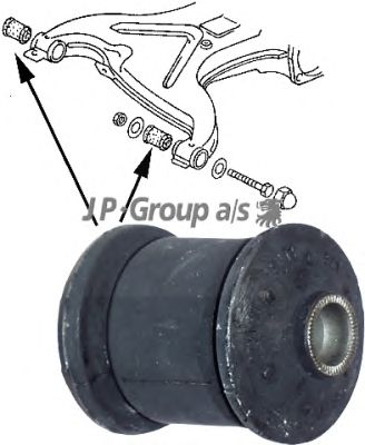 Сайлентблок рычага JP GROUP 1150301000