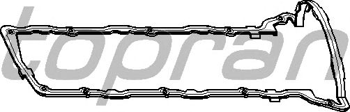 Прокладка клапанной крышки TOPRAN 100 096