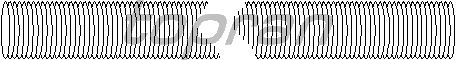 Шланг отопителя TOPRAN 100 317