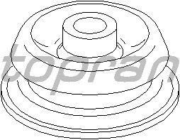 Опора стойки амортизатора TOPRAN 108 904