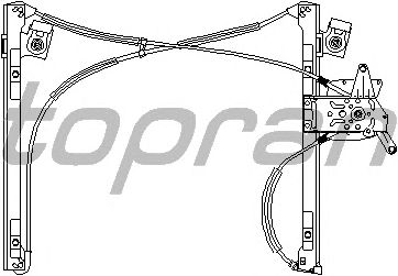 Стеклопод'емник TOPRAN 113 418