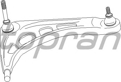 Рычаг подвески TOPRAN 500 140