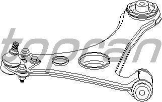 Рычаг подвески TOPRAN 400 267