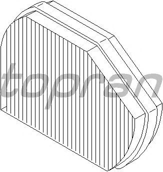 Фильтр салона TOPRAN 400 203