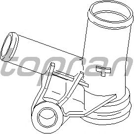 Фланец охлаждающей жидкости TOPRAN 700 669