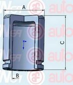Поршень тормозного суппорта AUTOFREN SEINSA D025264