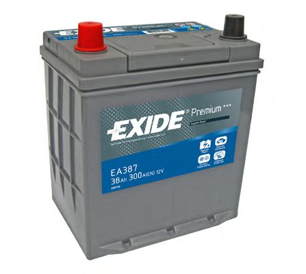 Стартерная аккумуляторная батарея EXIDE EA387 PREMIUM ***