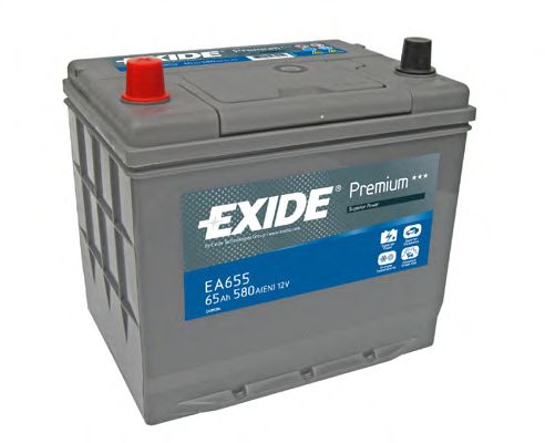 Стартерная аккумуляторная батарея EXIDE EA655 PREMIUM ***