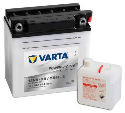 Стартерная аккумуляторная батарея VARTA 509015008A514 POWERSPORTS Freshpack