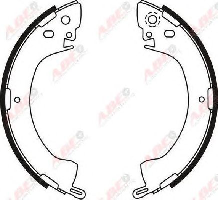 Тормозные колодки ABE C05001ABE
