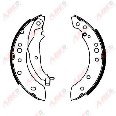 Тормозные колодки ABE C05063ABE