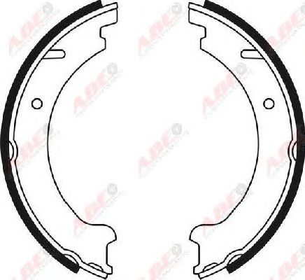 Тормозные колодки ручника ABE CRV002ABE