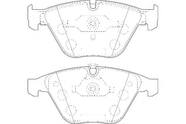Тормозные колодки WAGNER WBP23312A