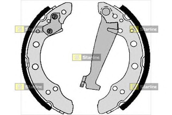 Тормозные колодки STARLINE BC 06830