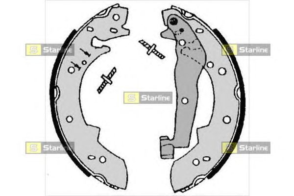 Тормозные колодки STARLINE BC 07050