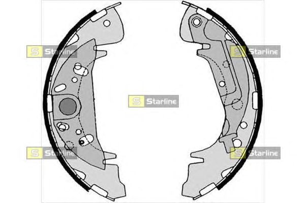 Тормозные колодки STARLINE BC 08025