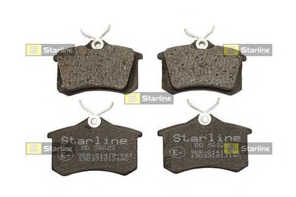 Тормозные колодки STARLINE BD S002S